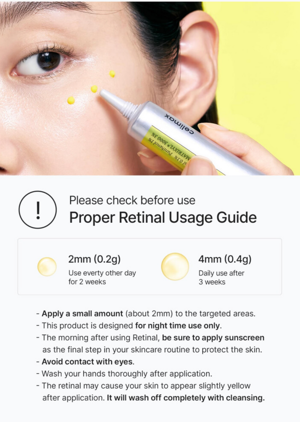 celimax The Vita A Retinal Shot Tightening Booster (Duo Set 15ml x 2)