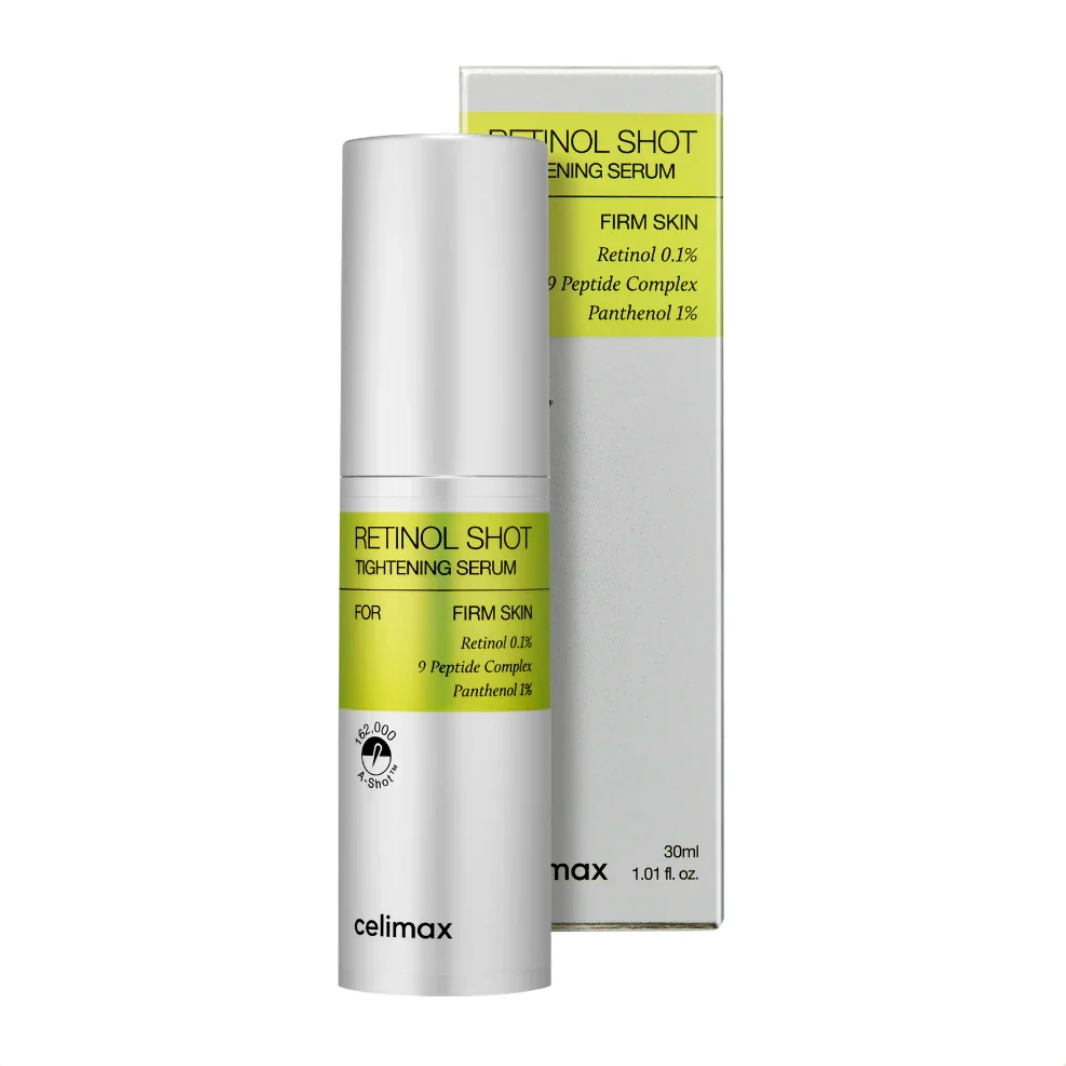 Celimax Retinol Tightening Shot for Firm Skin - 30ml Serum with Retinol 0.5% & Peptide Complex